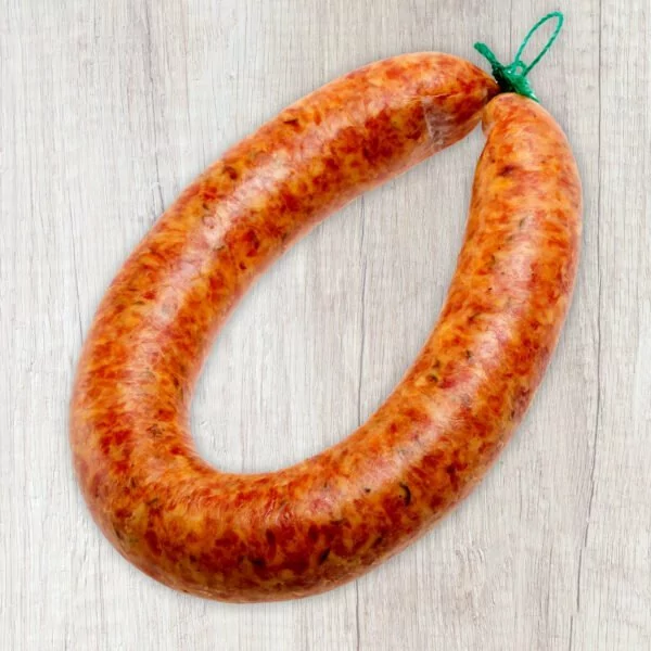 Meiers Hessische Rote Wurst mit Kuemmel - rauchfrisch